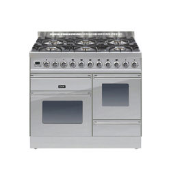 ILVE Roma PTW1006E3 Dual Fuel Freestanding Range Cooker Stainless Steel